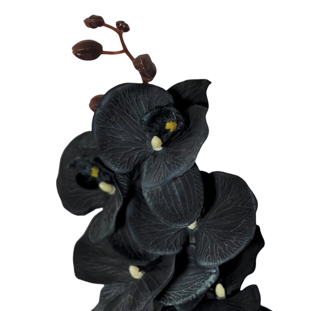 Orquídeas phalaenopsis artificiales de 47" x 5" para bodas y eventos