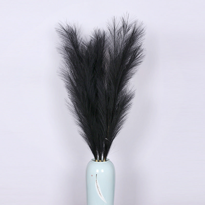 Pampas artificiales de 43" 3 piezas para bodas y eventos - Burdeos