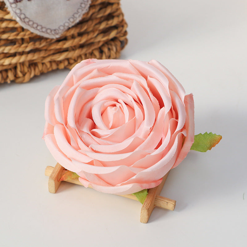 Rosas artificiales de 3" x 3" para bodas y eventos - Light morado