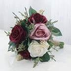 Rosas artificiales de 7" para bodas y eventos
