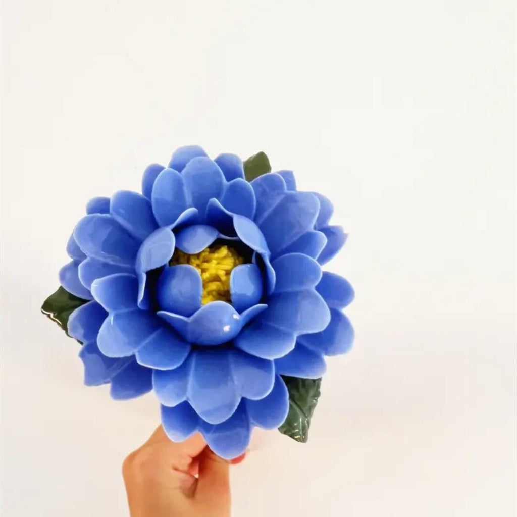 Tallos artificiales de 3" x 3" para arreglos florales y proyectos DIY - Morado