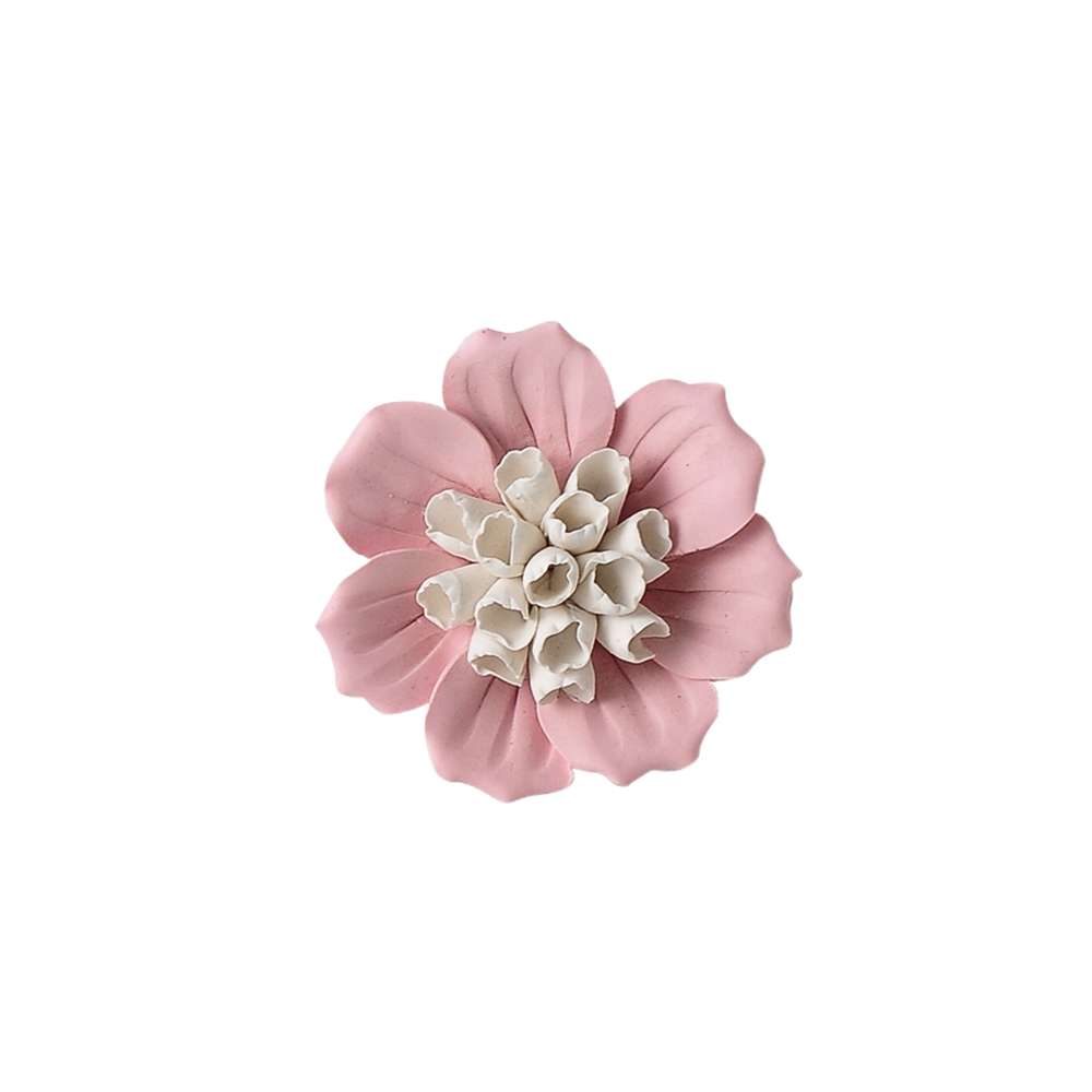 Magnolias artificiales de 4.7" para arreglos florales y proyectos DIY - Balsamine Verde