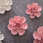 Peonías artificiales de 4.7" para decoración del hogar, eventos y escaparates - Rosa