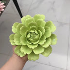 Peonías artificiales de 7" para decoración del hogar, eventos y escaparates - Fruit verde
