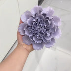 Peonías artificiales de 7" para decoración del hogar, eventos y escaparates - Morado