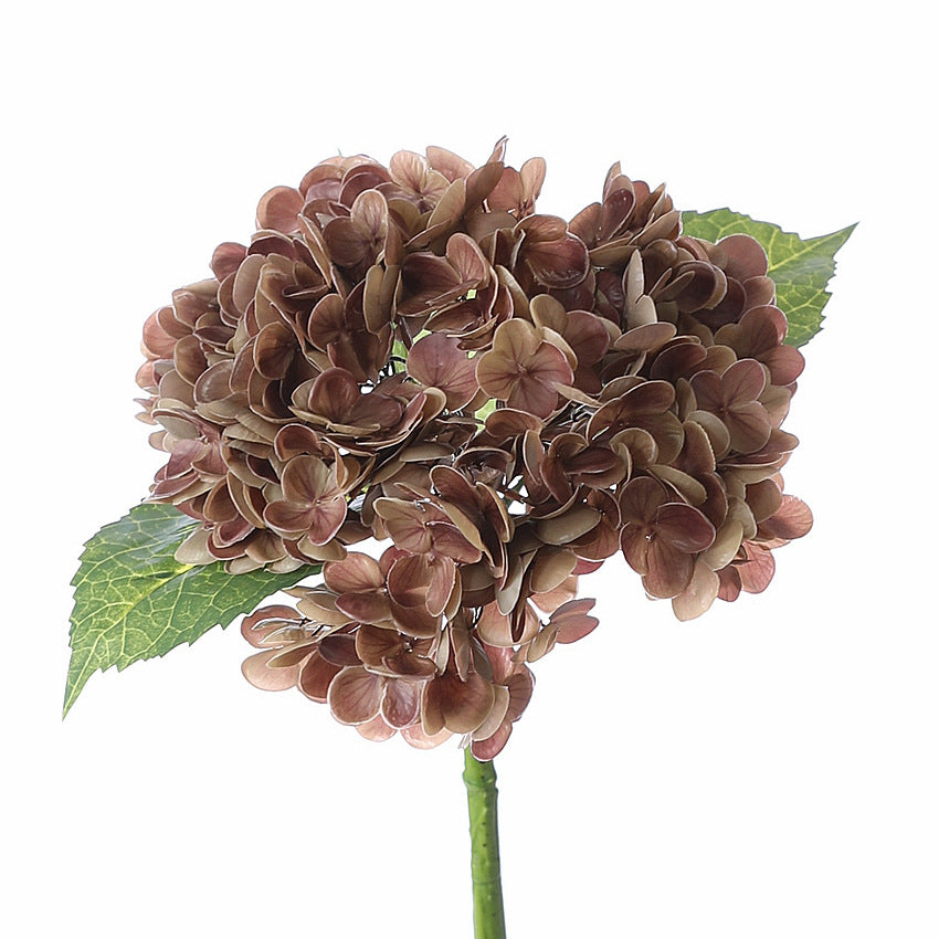 Hortensias artificiales con tacto real de 19" para bodas y eventos