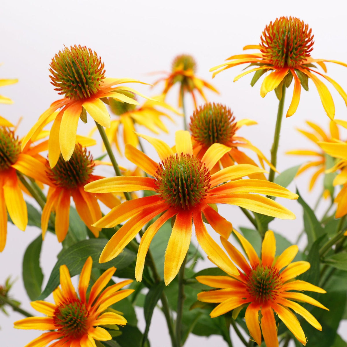 Tallos artificiales de 29" para arreglos florales y proyectos DIY - Amarillo
