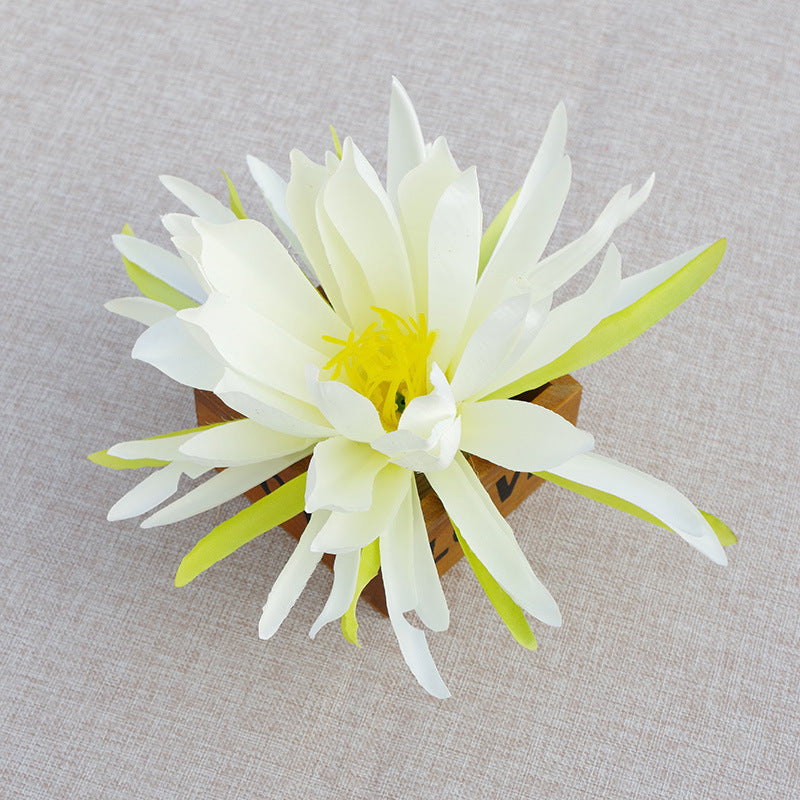 Cabezas de flores artificiales de 6" x 8" para bodas y eventos - Rosa