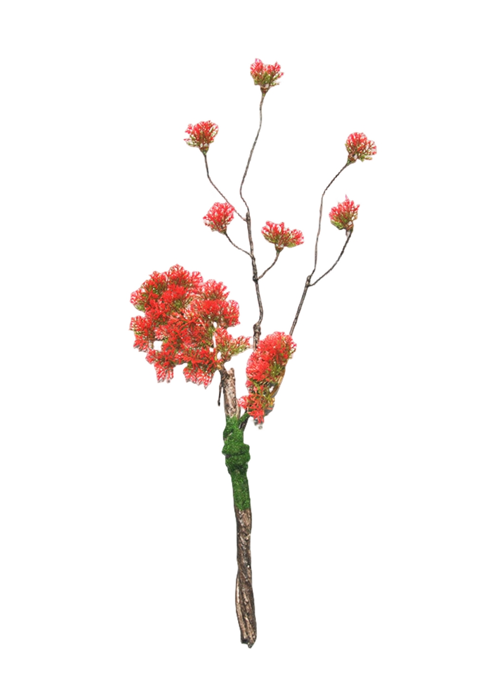 Ramas de pino artificiales de 15" x 6" 5 piezas para bodas y eventos