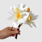 Orquídeas artificiales con tacto real de 10" para bodas y eventos