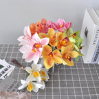 Orquídeas artificiales con tacto real de 10" para bodas y eventos