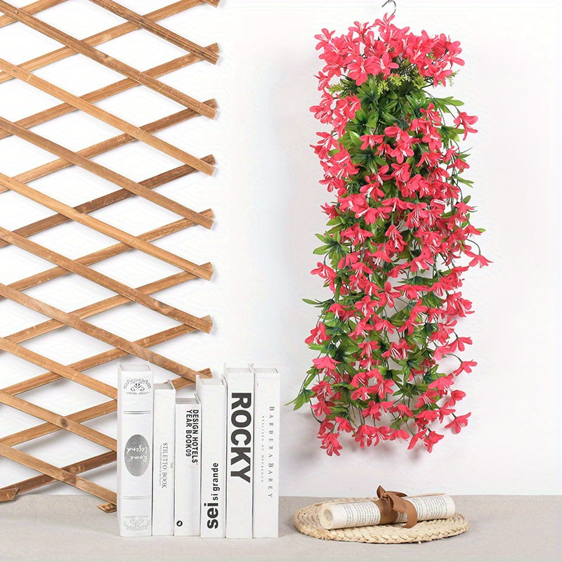 Orquídeas artificiales con resistencia a los rayos UV de 32" x 15" para jardín, balcón y terraza