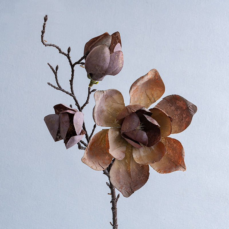 Magnolias artificiales de 19.6" para decoración de interiores
