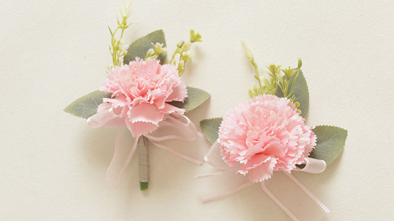 Claveles artificiales de 5" x 5" para bodas y eventos