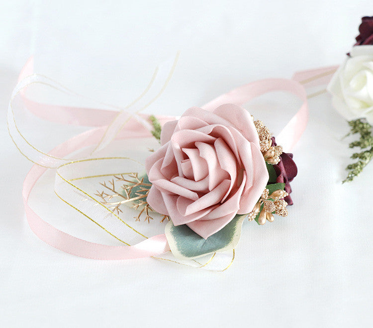 Rosas artificiales de 3" x 3" para bodas y eventos