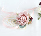 Rosas artificiales de 3" x 3" para bodas y eventos