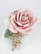 Rosas artificiales de 3" x 3" para bodas y eventos