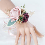 Rosas artificiales de 3" x 3" para bodas y eventos