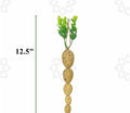 Flores artificiales para arreglos florales y proyectos DIY - Marrón