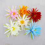 Cabezas de flores artificiales de 6" x 8" para bodas y eventos - Crema