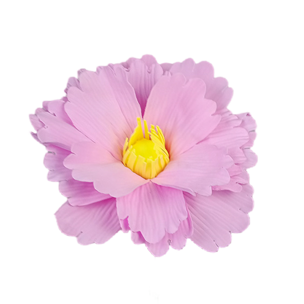 Peonías artificiales con resistencia a los rayos UV para jardín, balcón y terraza - 15" Mauve rosa