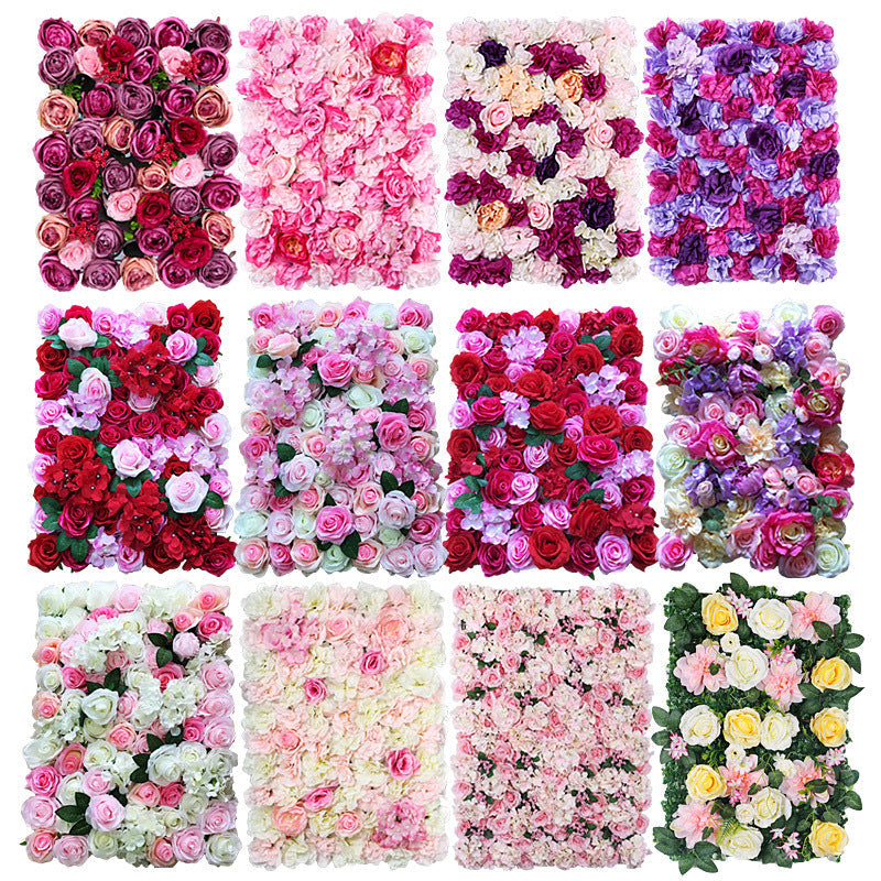Flores artificiales 4 piezas para decoración de interiores - A