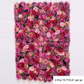 Flores artificiales 4 piezas para decoración de interiores - B