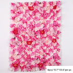 Flores artificiales 4 piezas para decoración de interiores - C