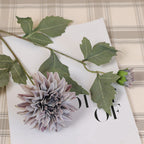 Dalias artificiales de 25" 6 piezas para bodas y eventos