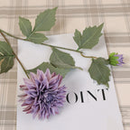 Dalias artificiales de 25" 6 piezas para bodas y eventos