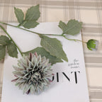 Dalias artificiales de 25" 6 piezas para bodas y eventos
