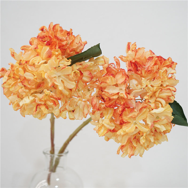 Hortensias artificiales de 13" para bodas y eventos - Morado