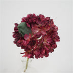 Hortensias artificiales de 13" para bodas y eventos