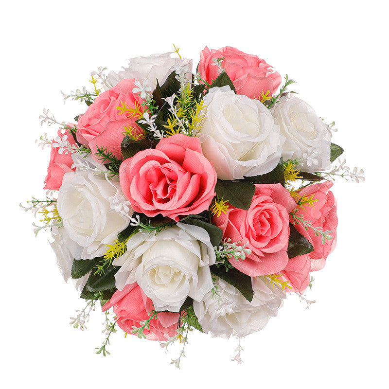 Rosas artificiales de 5" x 9" 2 piezas para bodas y eventos