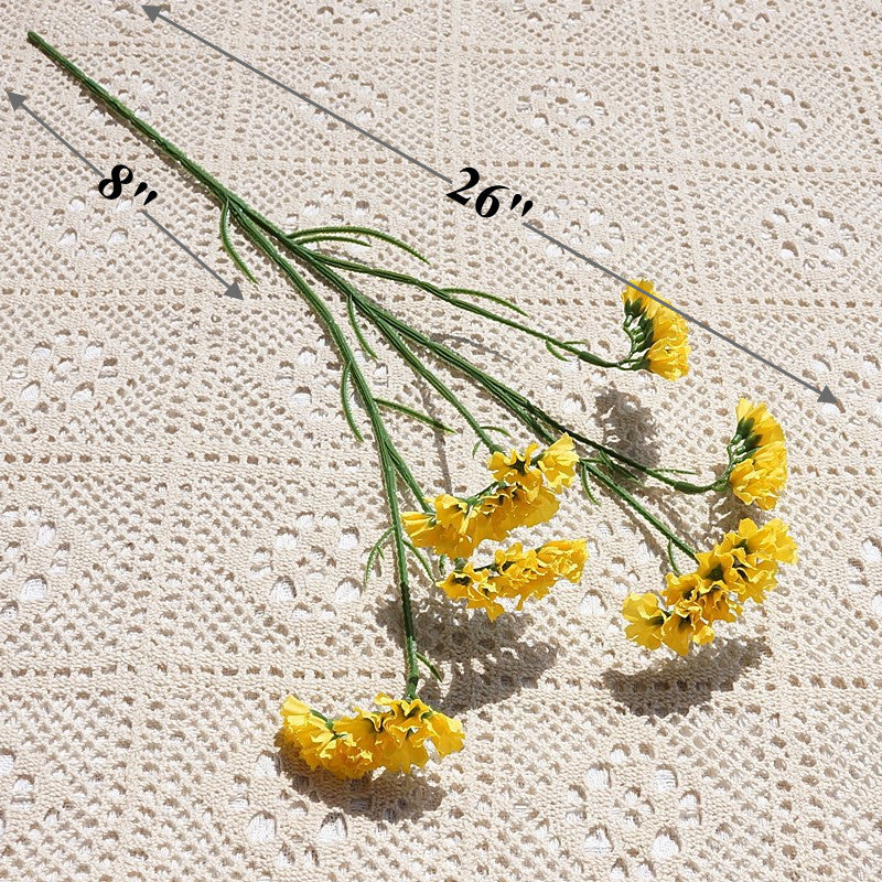 Tallos artificiales con resistencia a los rayos UV de 26" para jardín, balcón y terraza