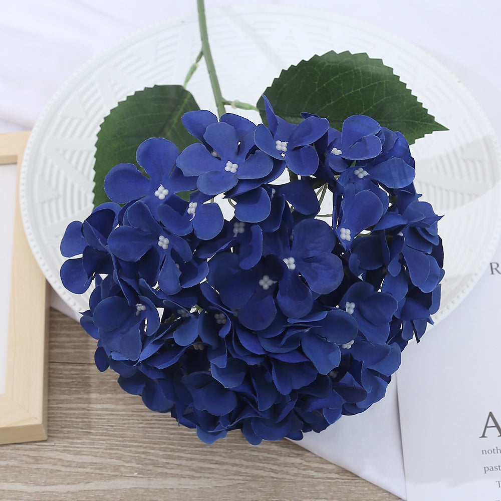 Hortensias artificiales de 24" 5 piezas para bodas y eventos - Champán