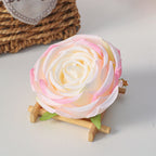 Rosas artificiales de 3" x 3" para bodas y eventos
