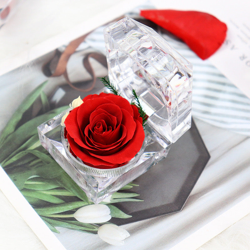 Rosas artificiales de 8" x 4" 3 piezas para bodas y eventos