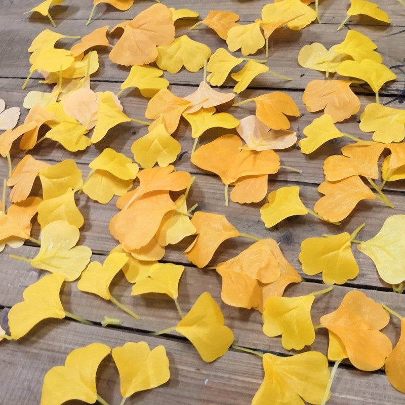 Hojas artificiales 108 piezas para decoración de otoño