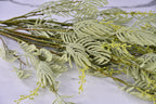 Tallos artificiales con tacto real de 39" para decoración del hogar, eventos y escaparates - Blanco 6 stems