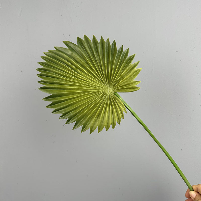 Hojas de palmera artificiales con tacto real de 18" para bodas y eventos