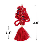 Adorno colgante artificial para decoración navideña
