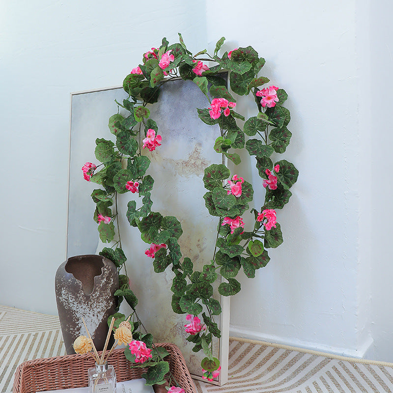 Rosas artificiales para jardín, balcón y terraza - Blanco