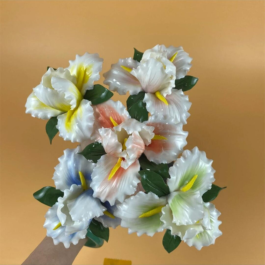 Tallos artificiales de 10" x 10" 5 piezas para arreglos florales y proyectos DIY - Mixed