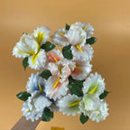 Tallos artificiales de 10" x 10" 5 piezas para arreglos florales y proyectos DIY - Mixed