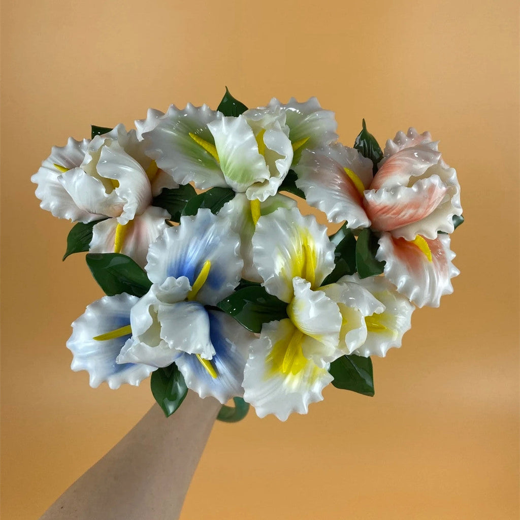Tallos artificiales de 10" x 10" 5 piezas para arreglos florales y proyectos DIY