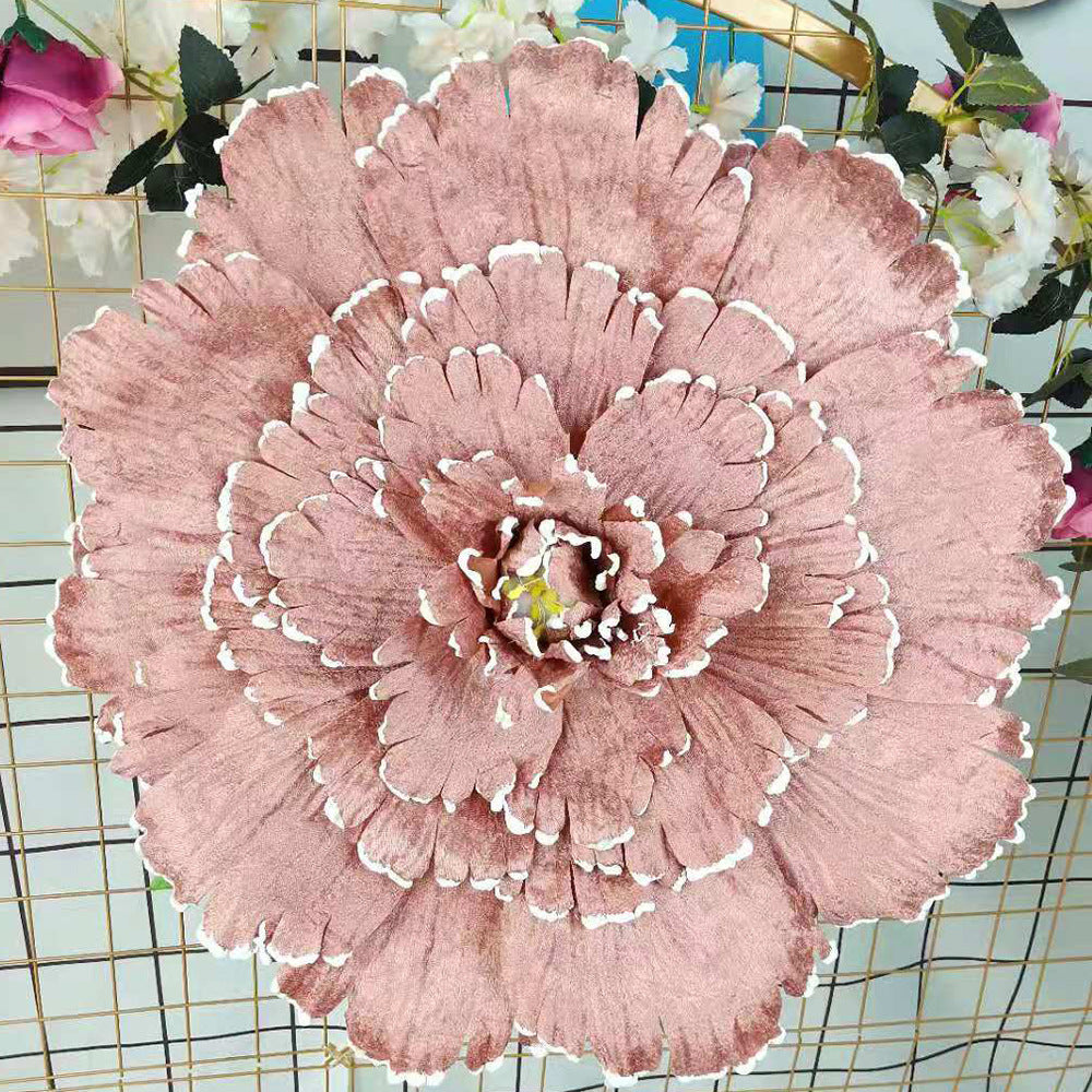 Peonías artificiales para bodas y eventos - Rosa 23.6"