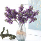 Tallos artificiales con tacto real de 25" para bodas y eventos - Violeta