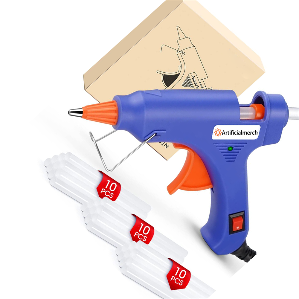 Flores artificiales para arreglos florales y proyectos DIY - With 6 pcs glues