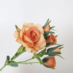 Rosas artificiales de 17" para bodas y eventos